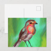 Vroege vogel krijgt de worm briefkaart (Voorkant / Achterkant)