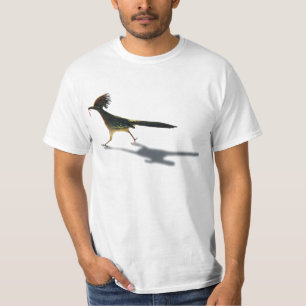 Vroege vogel, licht shirt