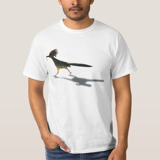 Vroege vogel, licht shirt (Voorkant)