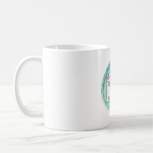 vroege vogel met koffie koffiemok