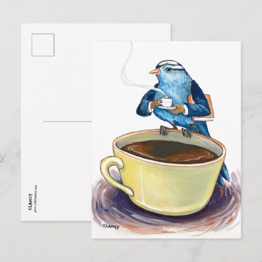 Vroege vogelBriefkaart Briefkaart (Voorkant / Achterkant)