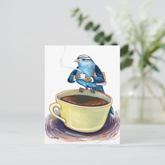 Vroege vogelBriefkaart Briefkaart (Staand voorkant)