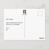 Vroege vogelBriefkaart Briefkaart (Achterkant)