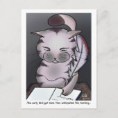 Vroege vogelBriefkaart Briefkaart (Voorkant)