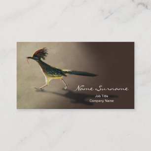 Vroege vogelkaart, sjabloon voor visitekaartjes