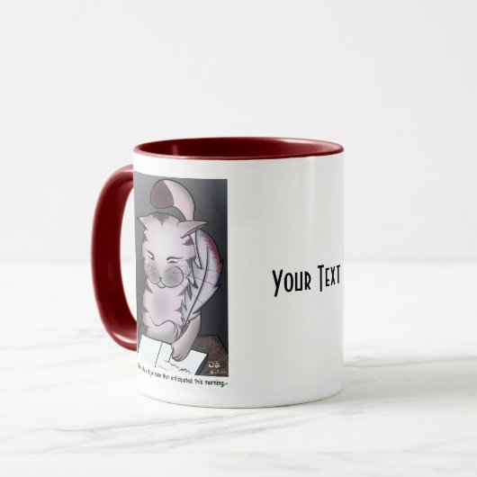 Vroege vogelMok Mok (Voorkant links)