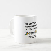 Vroege vogels koffiemok (Voorkant links)