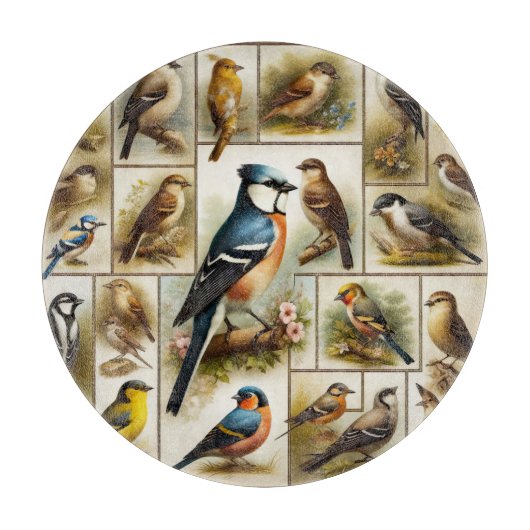 Vroege vogels snijplank (Voorkant)