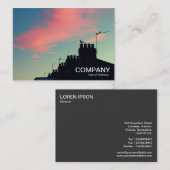 Vroege vogels visitekaartje (Voorkant / Achterkant)