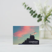 Vroege vogels visitekaartje (Staand voorkant)