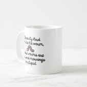 Vroege vogelworm koffiemok (Voorkant links)