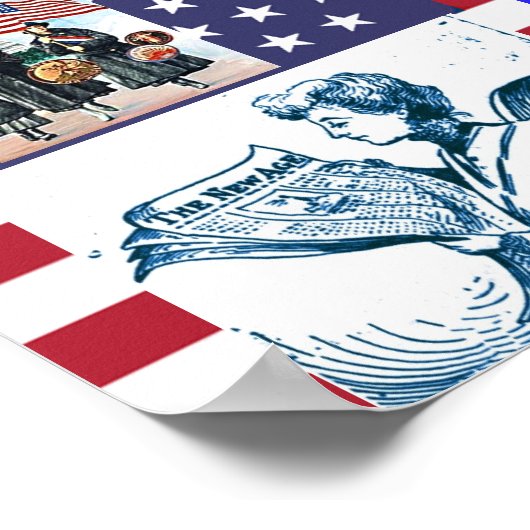 Vroege vrouwenbeweging 1901-1908 poster (Hoek)