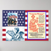 Vroege vrouwenbeweging 1901-1908 poster (Voorkant)