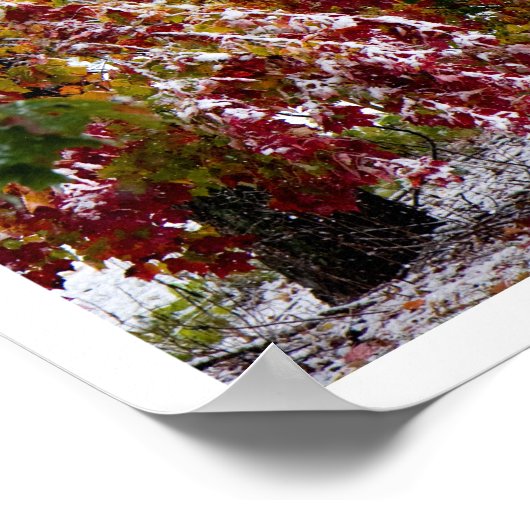 Vroege winter poster (Hoek)