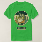 Vroege Winters Spires TShirt (Design voorkant)