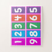 Vroege Wiskunde Paren Tien Puzzle Legpuzzel (Verticaal)