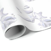 Vroege zeehondenstransplaat voor tappapier cadeaupapier (Rol Hoek)