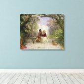 Vroege zomer canvas afdruk (Insitu (Houten vloer))