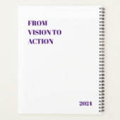 Vroege zomer Hydrangea-thema planners (Achterkant)