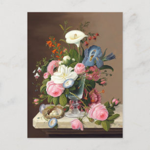 Vroege zomerbloemen, Severin Roesen Briefkaart