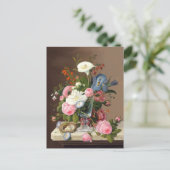 Vroege zomerbloemen, Severin Roesen Briefkaart (Staand voorkant)