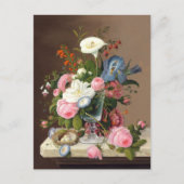 Vroege zomerbloemen, Severin Roesen Briefkaart (Voorkant)