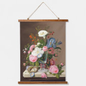 Vroege zomerbloemen, Severin Roesen Hangend Wandkleed (Voorkant)