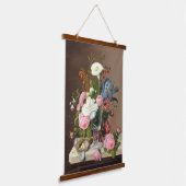 Vroege zomerbloemen, Severin Roesen Hangend Wandkleed (Gebogen)