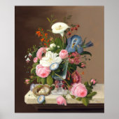 Vroege zomerbloemen, Severin Roesen Poster (Voorkant)