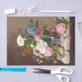 Vroege zomerbloemen, Severin Roesen Tissuepapier (Craft)