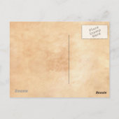 Vroege zomerregen. Kawase Hasui 1932 riviertoneel Briefkaart (Achterkant)