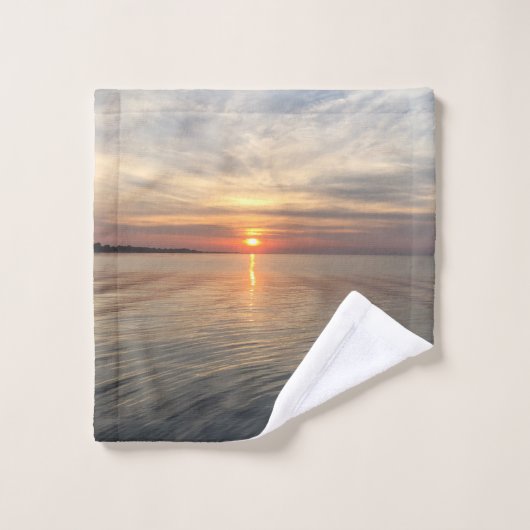 Vroege zonsondergang handdoek set (Wasdoekje)