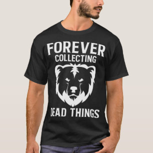 Vroeger Beer Taidermy Mounts Hunter Tai verzamelen T-shirt