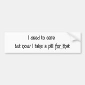 Vroeger gaf ik bumpersticker (Voorkant)