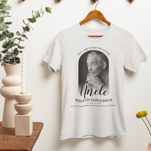 Vroeger geliefde oom  Foto Memorial T-Shirt