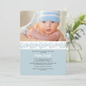 Vroeger getrouw Foto Religieuze Uitnodiging (Staand voorkant)