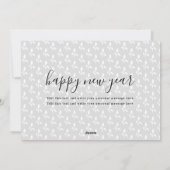 Vroeger getrouwd Mr. en Mrs. Feestdagenkaart (Achterkant)