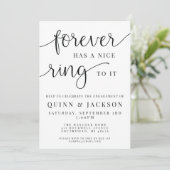 Vroeger heeft het Verloving een leuke opdracht.. Kaart (Staand voorkant)