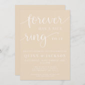 Vroeger heeft het Verloving een leuke opdracht.. Kaart (Voorkant / Achterkant)