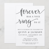 Vroeger heeft het Verloving een leuke opdracht.. Kaart (Voorkant / Achterkant)