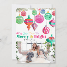 Vroeger & helderziende kerstkaart