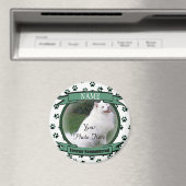 Vroeger herdacht Herinnering aan Dog of Cat Keepom Magneet (Insitu (Vaatwasser))