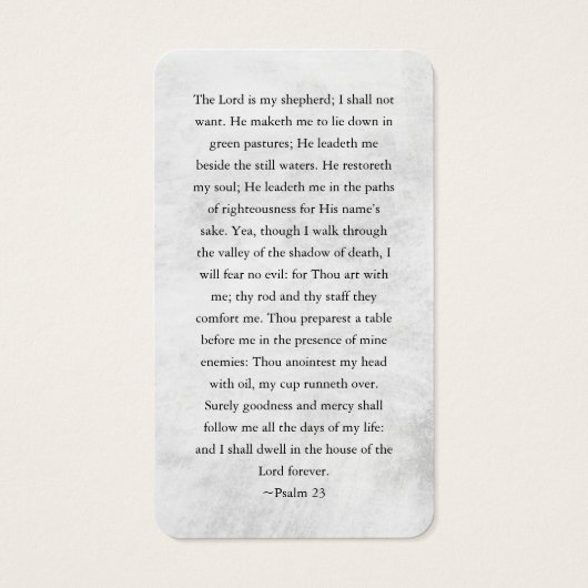 Vroeger in ons hart Memorial Funeral Kaart (Achterkant)