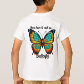 "Vroeger..."  Jongen T-shirt (Achterkant)