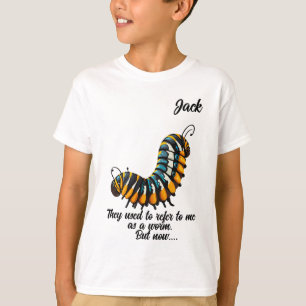 "Vroeger..."  Jongen T-shirt