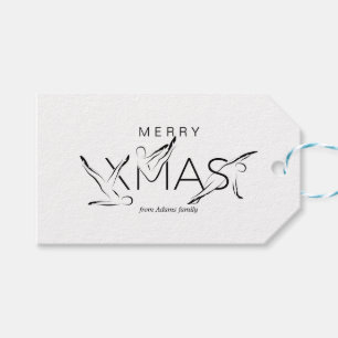 Vroeger kerstgerechten instructeur Gift Labels Cadeaulabel