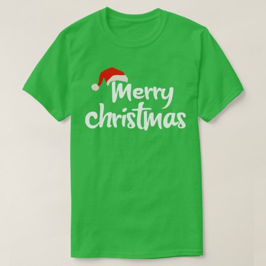 Vroeger kerstkerstkerstkerstkerstkerstfeest 2 t-shirt (Design voorkant)