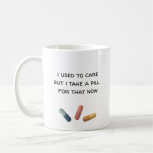 Vroeger kon ik me er druk om maken, maar nu slik i koffiemok