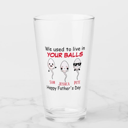 Vroeger leefden we in je ballen Tot 3 Glas (Voorkant)