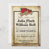 Vroeger lid van het Roos Stadsthema Tattoo Kaart (Achterkant)